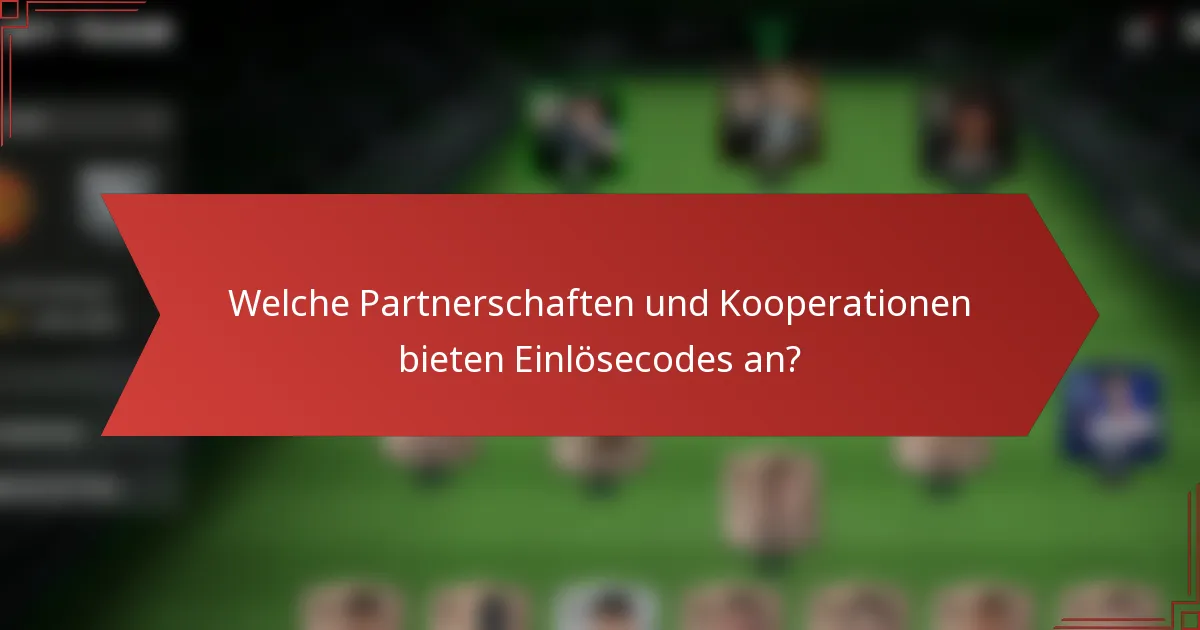 Welche Partnerschaften und Kooperationen bieten Einlösecodes an?
